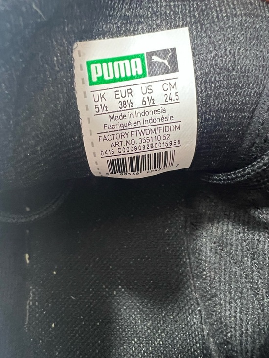 Puma Suede men’s Sneakers in Black color size 6.5